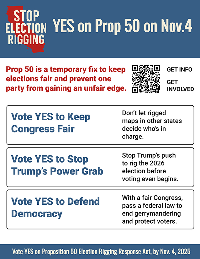 Prop 50 flyer preview